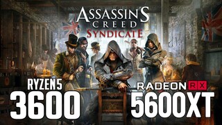 Assassin's Creed Syndicate on Ryzen 5 3600 + RX 5600 XT 1080p, 1440p benchmarks!