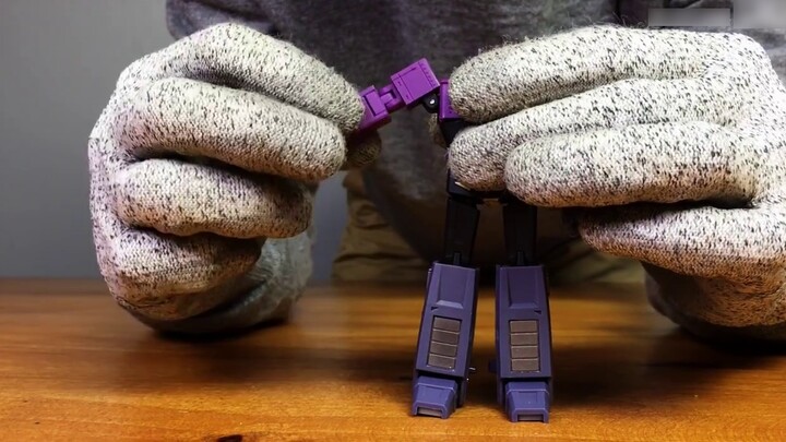 [Lao Liu is busy testing poison] This may be the most unserious Rubik's Cube MS-TOYS purple Optimus 