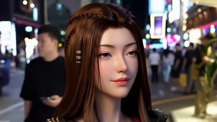 Han Li membentuk bayi, dan Yin Yue melakukan wawancara jalanan untuk ini