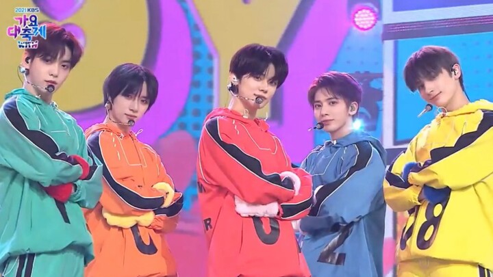 【TXT】211217 Candy Cover Stage Energetic Candy Youth Song Festival Special Stage Cover Dance Tribute 