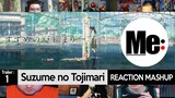Suzume no Tojimari Trailer | REACTION MASHUP