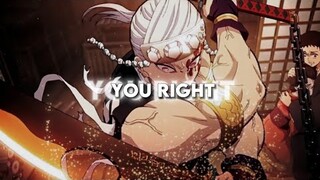 [ You right 🌸] Demon slayer (AMV/EDIT)