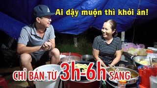 Món Xôi Cá độc đáo 30 năm chỉ bán lúc 3h sáng tại Chợ Cá Thanh Hà | DU LỊCH HỘI AN