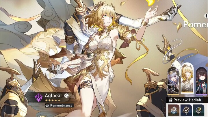 Pamer Bakat: Aglaea Remembrance | Honkai Star Rail
