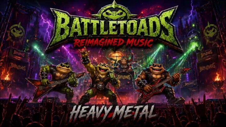 Battletoads - Reimagined Music (NES) #heavymetal #metal #gamesmusic