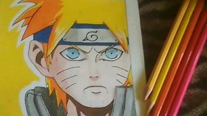 Menggambar Naruto bareng romii hernandess