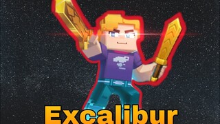 #BGtube Prize -Power of Excalibur in BedWars BlockMan Go #SkillShow