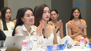 Phần đối đầu vẻ đẹp nhân tạo và vẻ đẹp tự nhiên Hoàng An, Thùy Linh Miss World Vietnam 2022