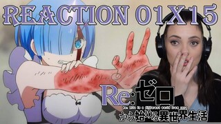 Re:Zero  S1 E15 -  "The Face of Madness" Reaction