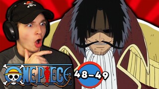 THE TRUTH BEHIND GOLD ROGER... | One Piece REACTION Episode 48-49