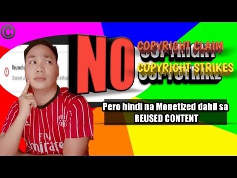 "NO COPYRIGHT CLAIM,NO COPYRIGHT STRIKES" (pero may REUSED CONTENT) vlog #002 Tagalog version
