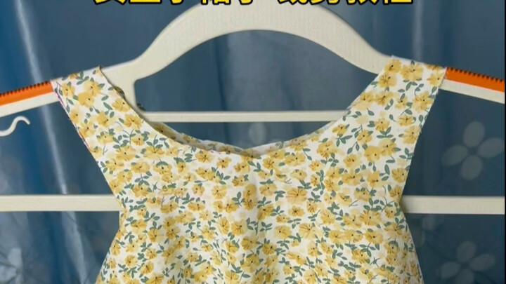 Hướng dẫn cắt may váy xinh cho bé gái cực đơn giản đây rồi! #MayVáyHàngNgày #TáiChếQuầnÁoCũ #BiếnĐổi