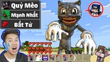 Minecraft, Nhưng bqThanh Là QUỶ MÈO HOẠT HÌNH CARTOON CAT Troll Ốc...