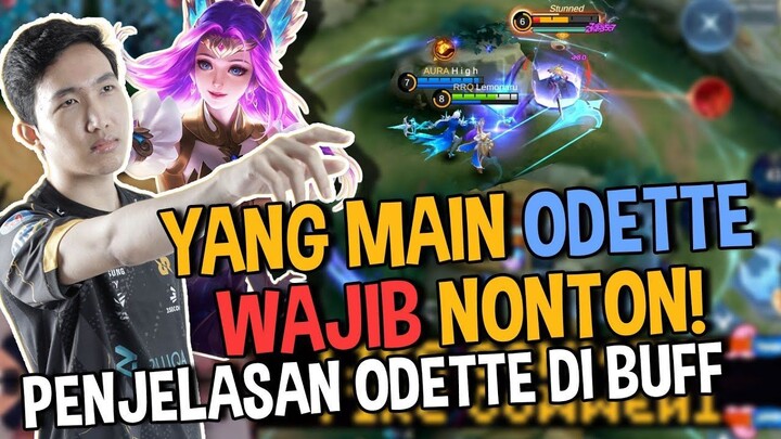 ODETTE DI BUFF JADI MAKIN ENAK_ - Mobile Legends