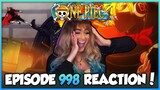 SANJI HAS ARRIVED! 😍🔥| One Piece 998 Reaction + Review!