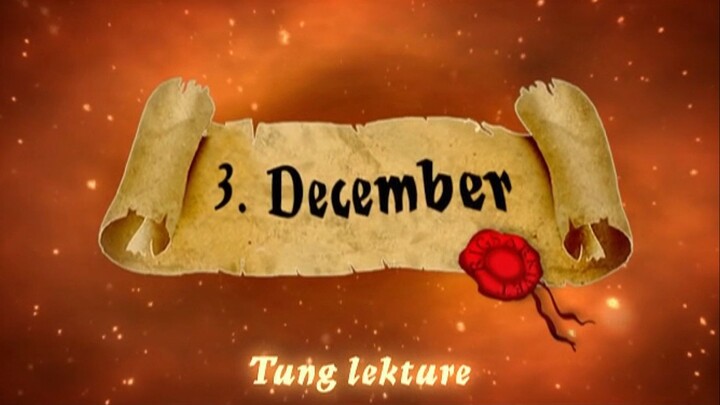 Alletiders Jul: 3. December - Tung lekture