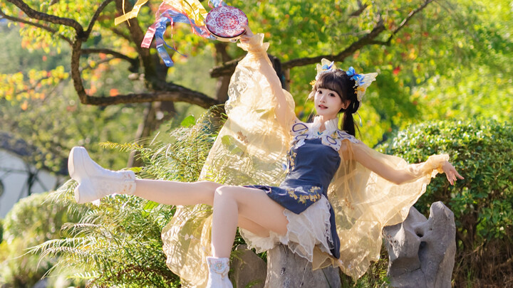"A lively little autumn butterfly! Do you believe in the light?"