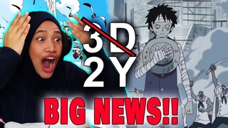 BIG NEWS!! 3D2Y 🔴 One Piece Episode 510 & 511 Reaction