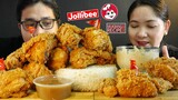 FILIPINO FOOD: OUR FAVORITE JOLLIBEE CRISPY CHICKENJOY WITH CREAMY ONION DIP RECIPE WITH MUKBANG