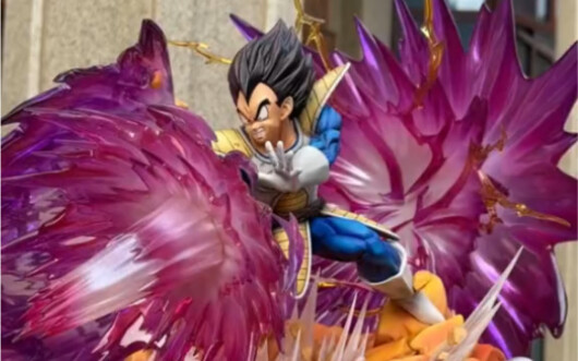 The hard stuff is coming! Son Goku VS Vegeta! The "Heaven and Earth Wave" is so cool!