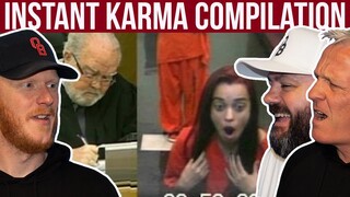 INSTANT KARMA REACTION | OFFICE BLOKES REACT!!