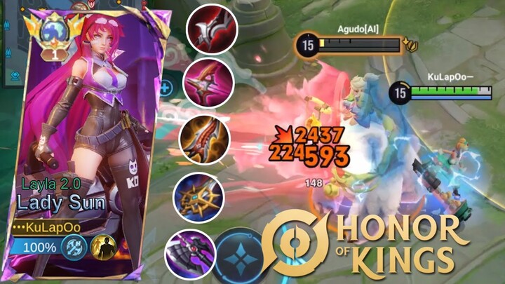 Lady Sun " Layla 2.0 " Monster Marksman | Honor of Kings