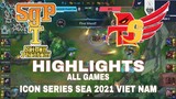 Highlight SGP vs BTS (All Game) Icon Series SEA 2021 Liên Minh Tốc Chiến SaiGon Phantom vs BTS