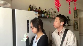 Since I can’t go to Zibo to eat barbecue, I’ll just stay at home and hug the refrigerator!