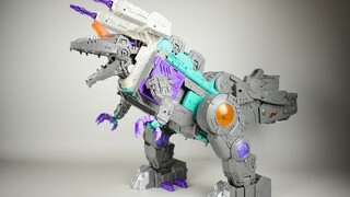 主打一个配极小，变形金刚机ONE工作室波塞冬铁甲龙