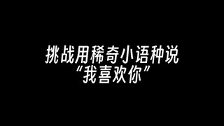 【七夕心动挑战】虚拟男V挑战用小语种说“我喜欢你”💗最后一个99%的人都没听过！【展麟Finn】