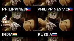 Jotaro Vs Dio Dub Arab Indonesia Thailand Russia India Philippines Spain English