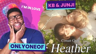 Absolutely GORGEOUS! | OnlyOneOf’s (온리원오브) KB & JunJi cover 'Heather' | REACTION