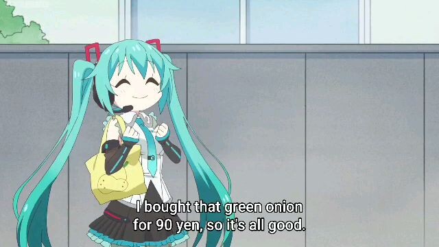 Miku😍  - jashin chan dropkick