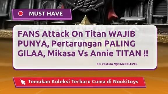 Kalau Mikasa udah turun tangan, musuh mana pun auto waspada