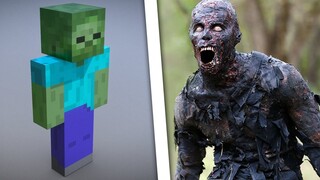 MINECRAFT IN REAL LIFE (characters, items)