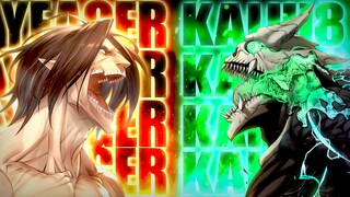 Why Eren Vs Kaiju no 8 Isn't Close