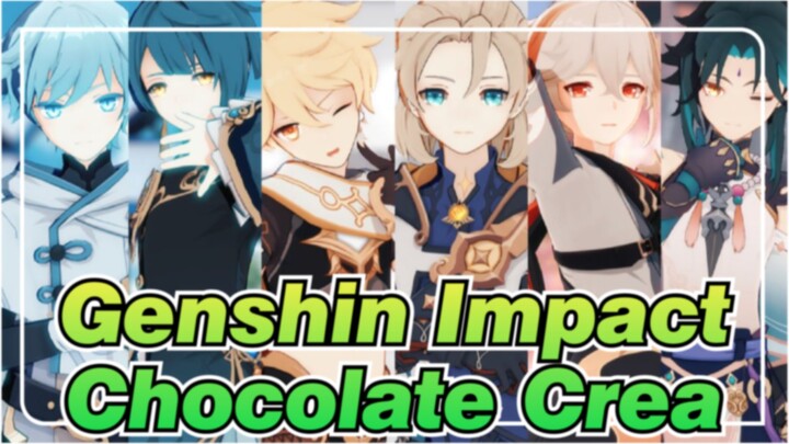 [Genshin Impact MMD] Chocolate Cream[Chongyun/Xingqiu/Aether/Albedo/Xiao]