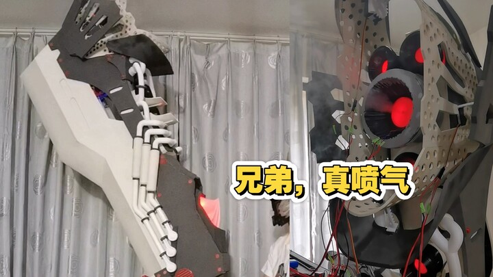 The Eternal Dream of the Great Sword Shrimp - Jet-Powered Great Sword Cosplay Prop