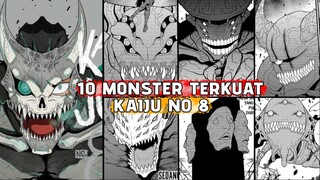 10 URUTAN MOSTER TERKUAT KAIJU NO 8