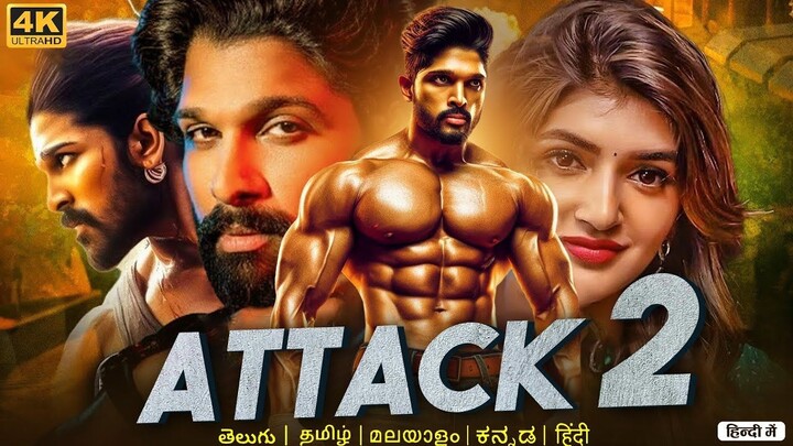 Allu Arjun "ATTACK 2" South New Release Hindi Dubbed Movie 2025 | Latest South Indian Action Movies