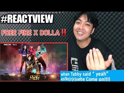 #REACTVIEW | FREE FIRE X DOLLA - FIGHT M/V REACTION