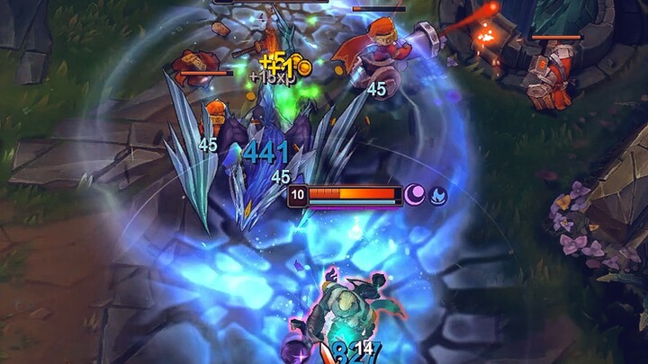 مهارة واحدة تكفي للقضاء على الجميع، بالإضافة إلى سرقة 300 قطعة ذهبية في الهجوم الأول! مباراة المعلم 