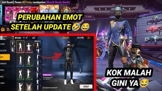 PERUBAHAN EMOT SETELAH UPDATE🤣😂 KOK MALAH JADI NGAKAK!!