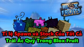 Roblox-Tỉ Lệ Spawn Và Stock Của Tất Cả Trái Ác Quỷ Trong Blox Fruit Update 17 (Part-2)