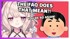 Whenever Asian Being Called as "You're so Asian" [Nijisanji EN Vtuber Clip]