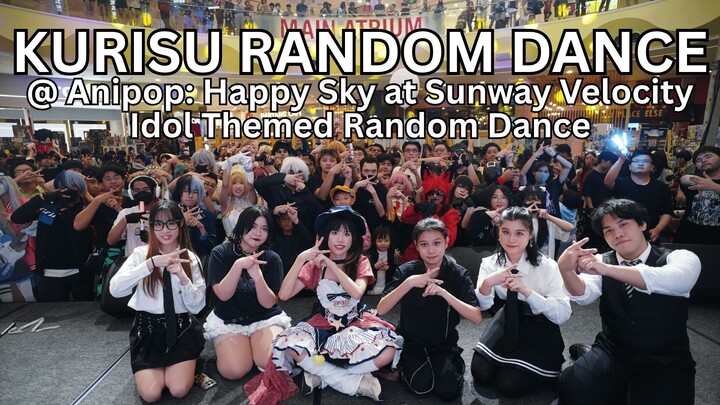 Kurisu Random Dance @ Anipop: Happy Sky 2025 at Sunway Velocity Malaysia