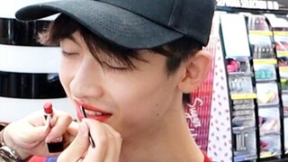 What will happen if a straight man tries lipstick in an imported red store?