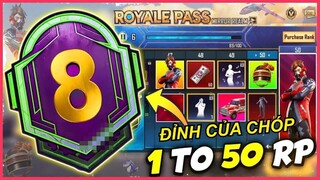 ROYALE PASS M8 | THÔNG TIN CHUẨN, QUẢ SKIN BALO CÁC KIỂU ĐỈNH CỦA CHÓP || PUBG MOBILE