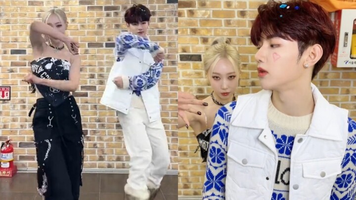 【韩东x章昊】中国line互cha！OOTD&Crush Challenge