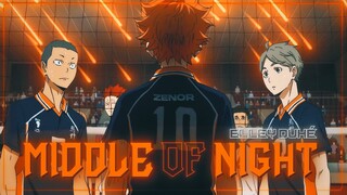 Haikyuu!!🏐 -  MIDDLE OF THE NIGHT | [ AMV/EDIT ]! 4K